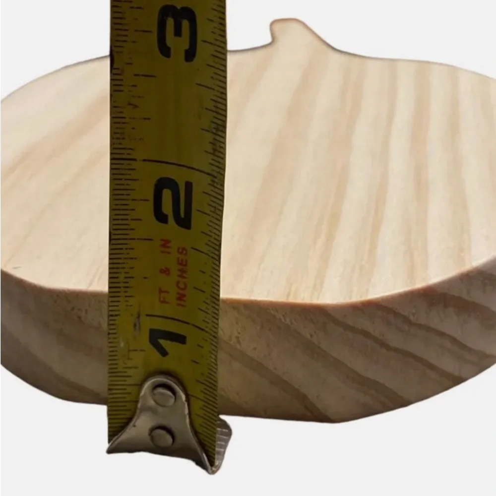 Target Wood Pumpkins Set of 2- NWT